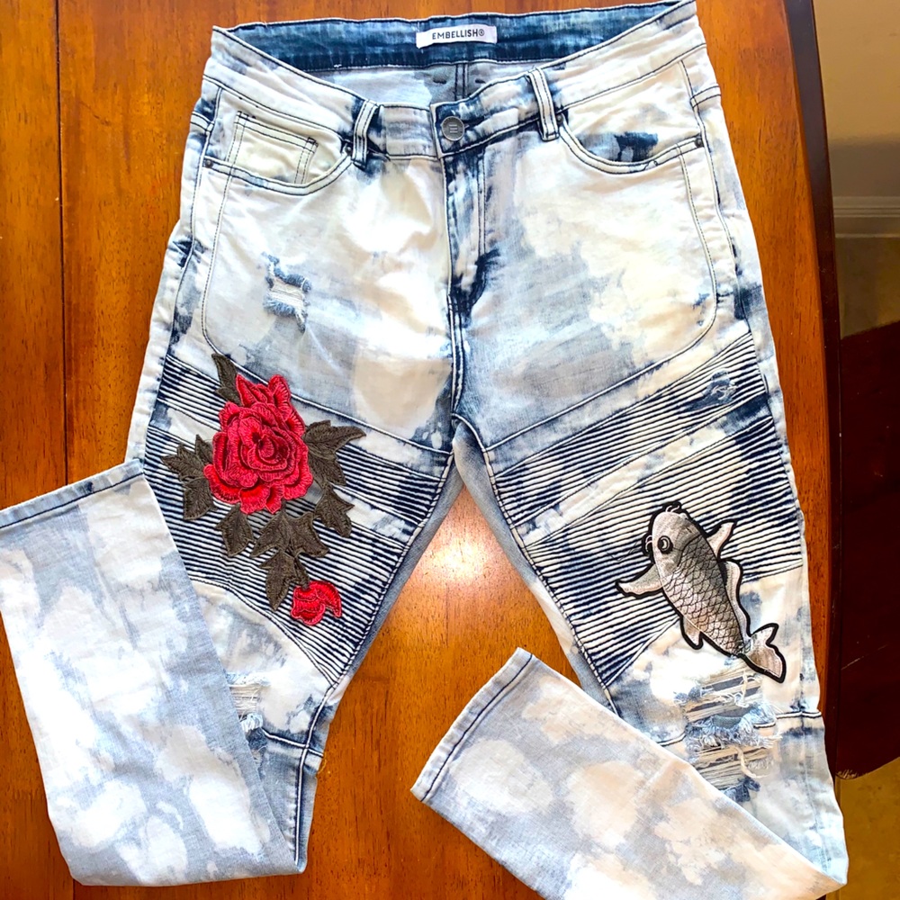 Men’s Embellish jeans size 34